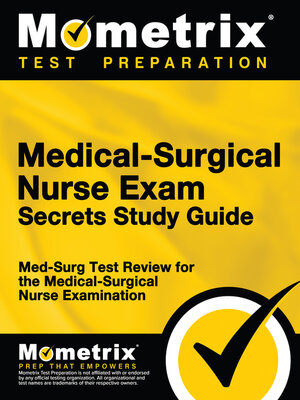 cover image of Medical-Surgical Nurse Exam Secrets Study Guide